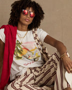 Feeling Lucky Jodhi T-Shirt - Creme by The Upside - view 9