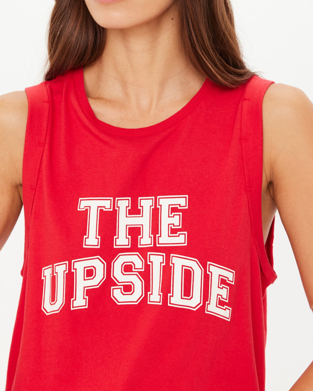 Jeet Tank Top - Cherry by The Upside - view 7