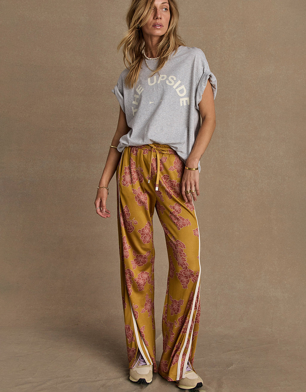 Fantasy Roma Pants - Batik Floral