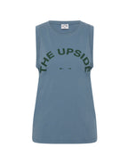 Jeet Tank Top - Denim by The Upside - view 6