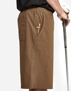 LongGame Shorts - Olive by Fantl Sport - view 2