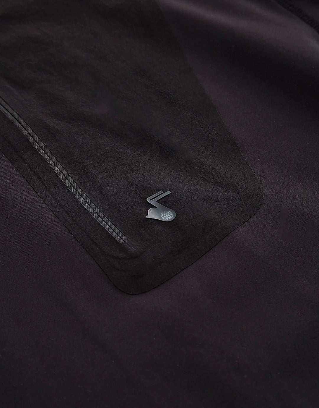 Windblocker Long Sleeve Crew - Black