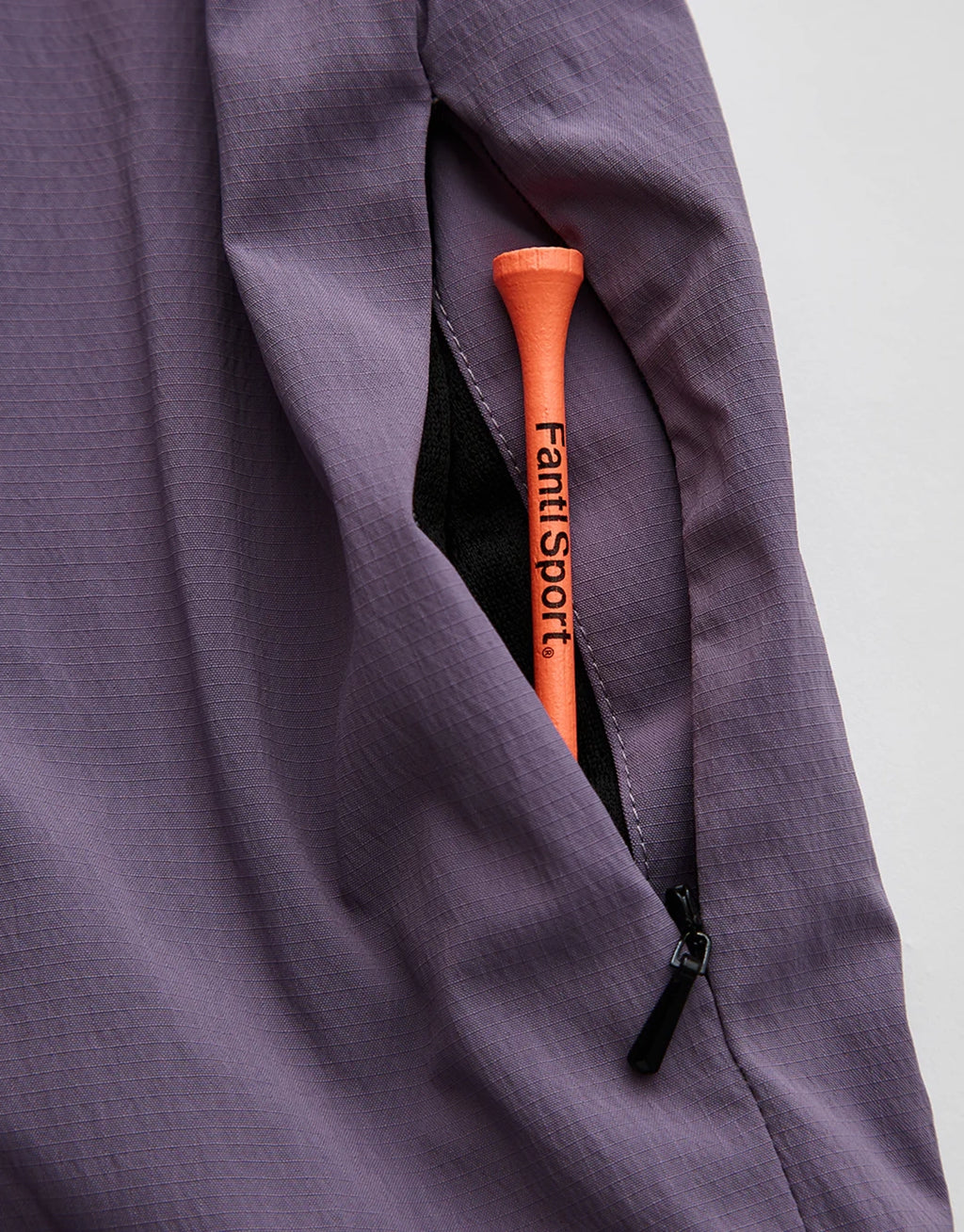 Hybrid Half Zip Jacket - Purple