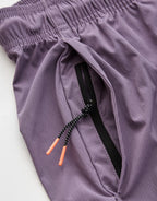 Hybrid Shorts - Purple by Fantl Sport - view 5
