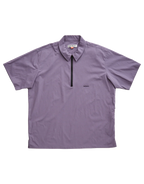 Hybrid Half Zip - Purple by Fantl Sport - view 2