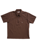 Hybrid Half Zip - Brown by Fantl Sport