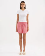 Anouk Stripe Shorts - Red Stripe by Nude Lucy - view 6