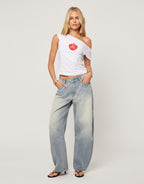95 Alexis Barrel Denim Jeans by Abrand - view 5