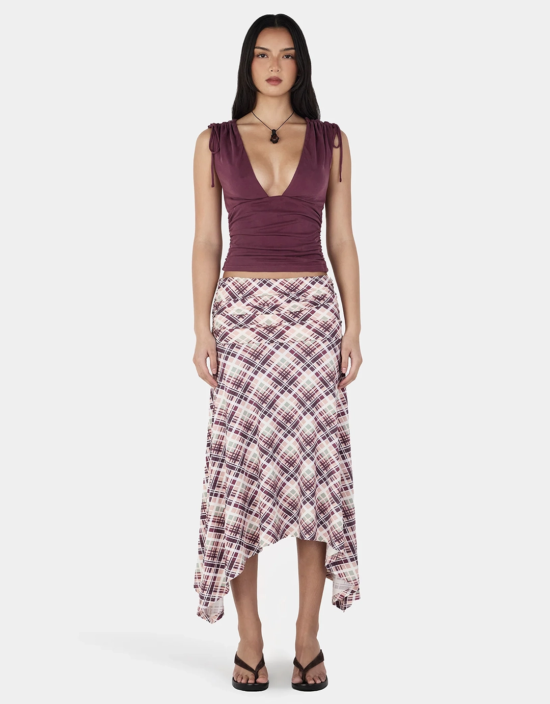 Valencia Top - Plum by Ownley - view 3