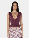 Valencia Top - Plum by Ownley