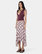Valencia Top - Plum by Ownley - view 2