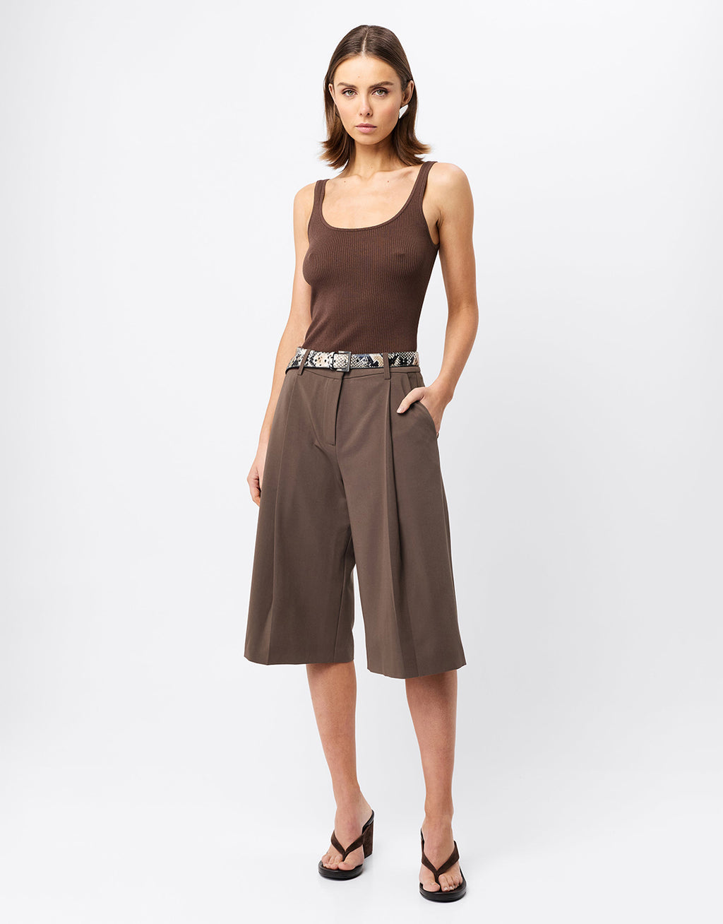 Vault Culotte - Mocha by Mossman - view 4
