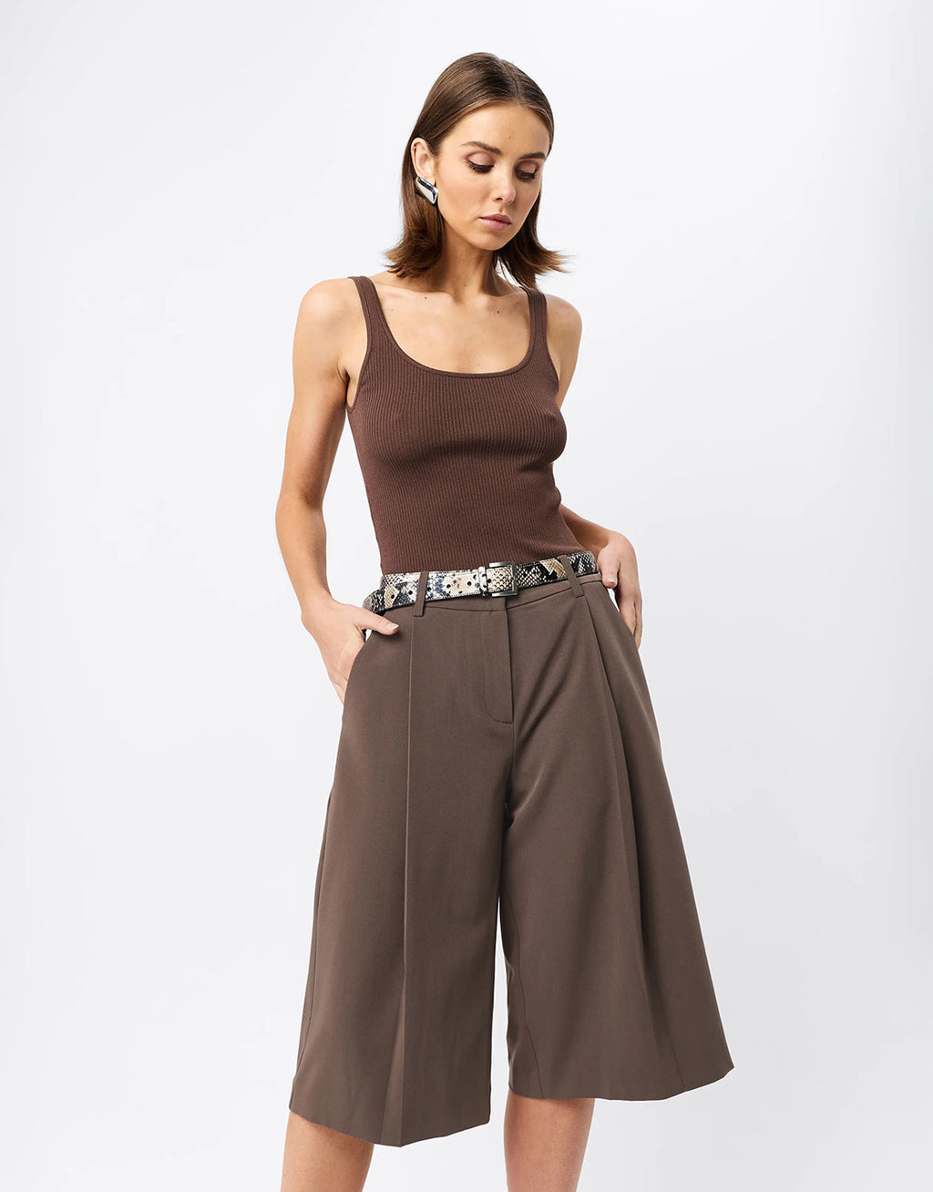 Vault Culotte - Mocha by Mossman