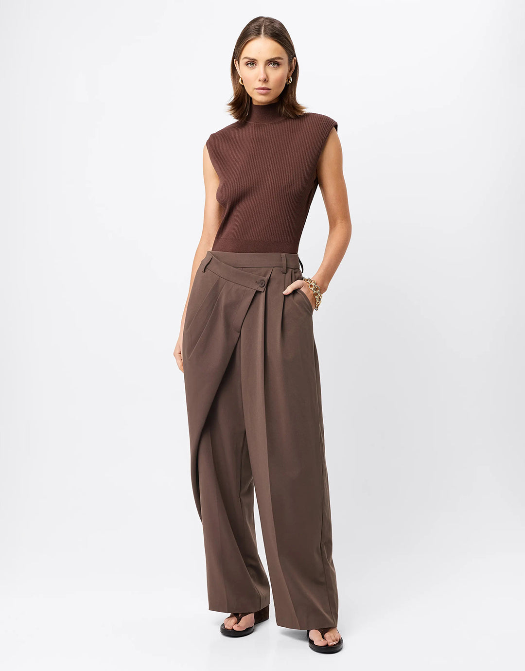 Vault Pant - Mocha by Mossman - view 4