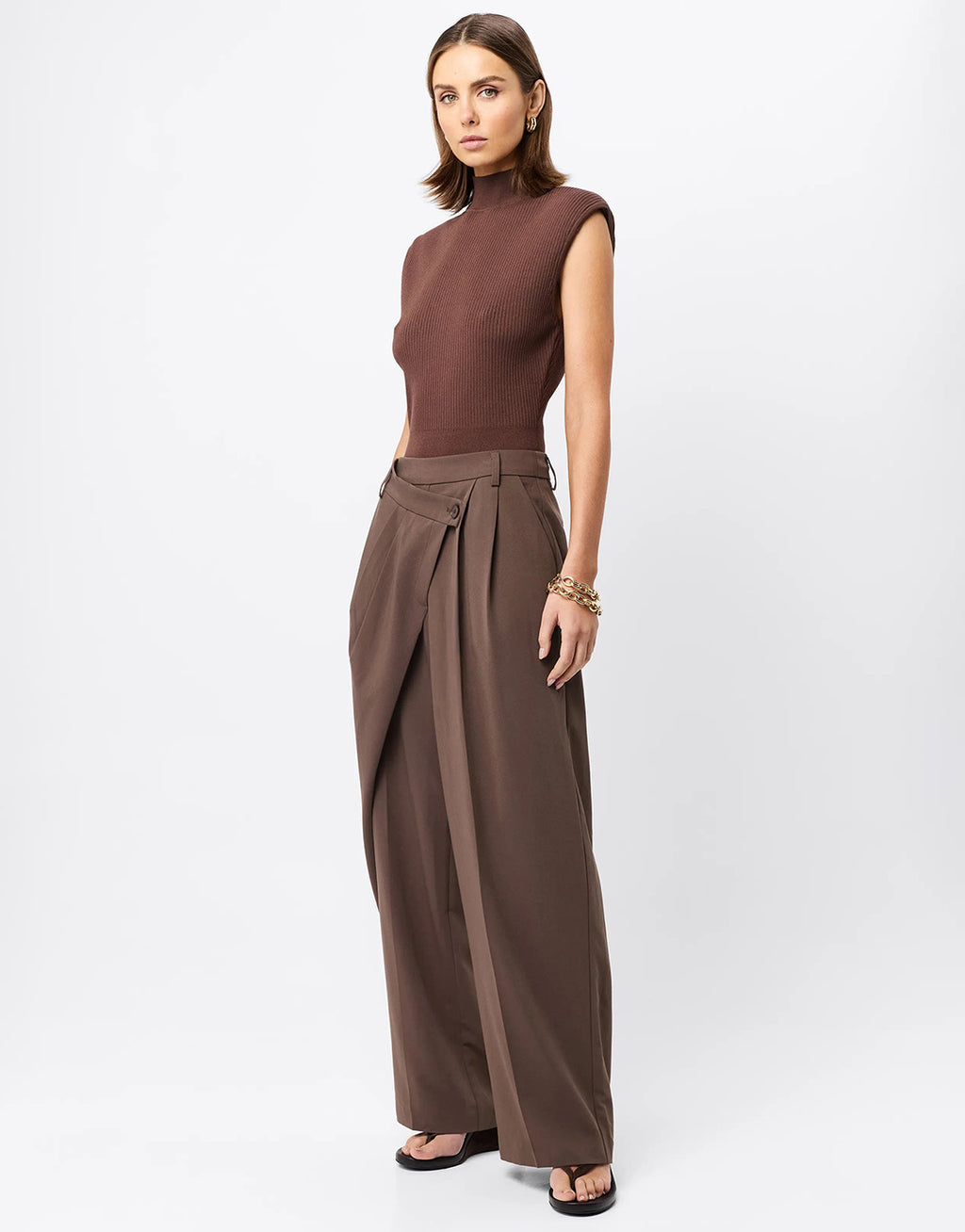 Vault Pant - Mocha by Mossman - view 6
