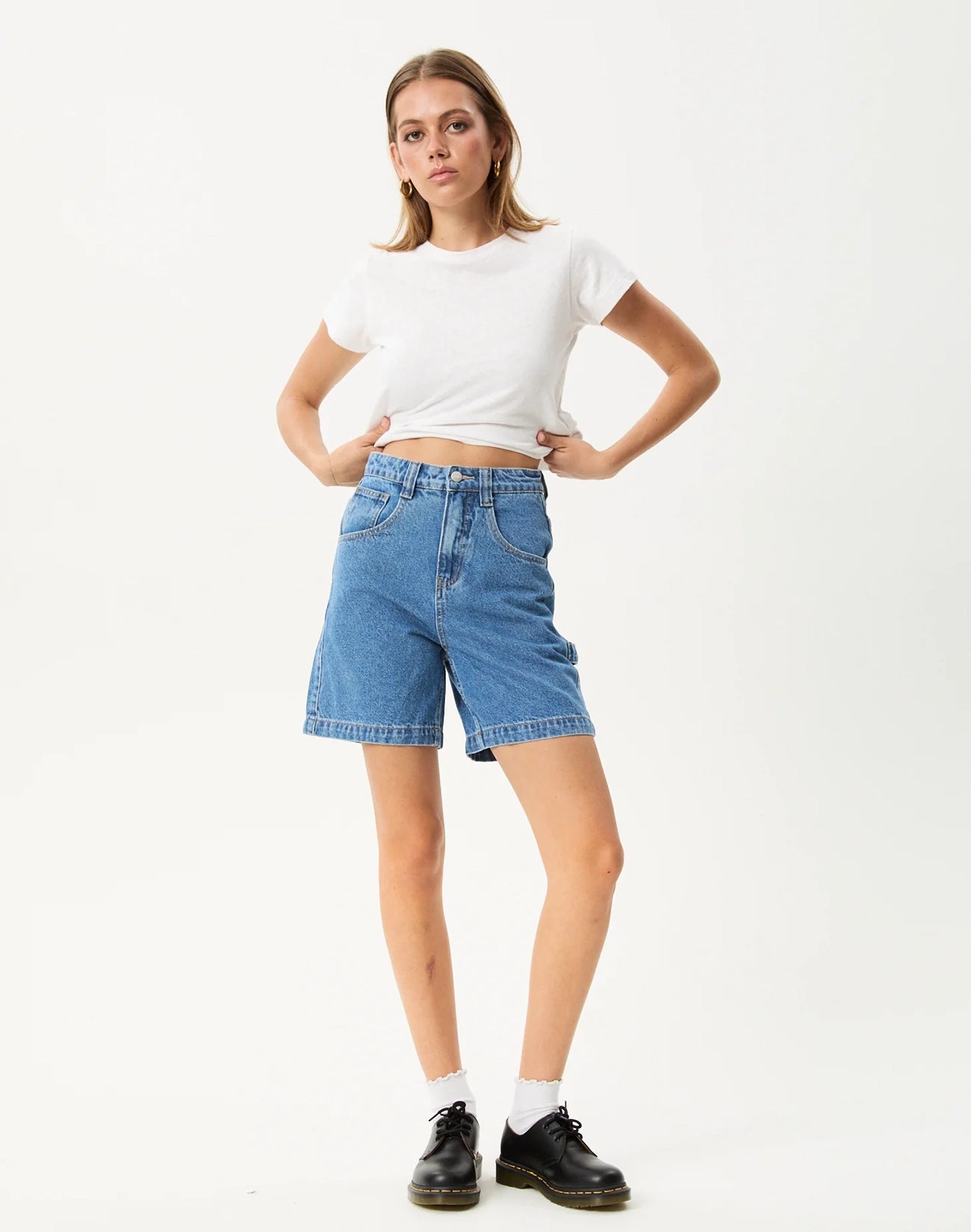 Emilie Denim Workwear Shorts