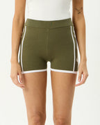 Blaze - Knit Short - Deep Olive by Afends - view 4