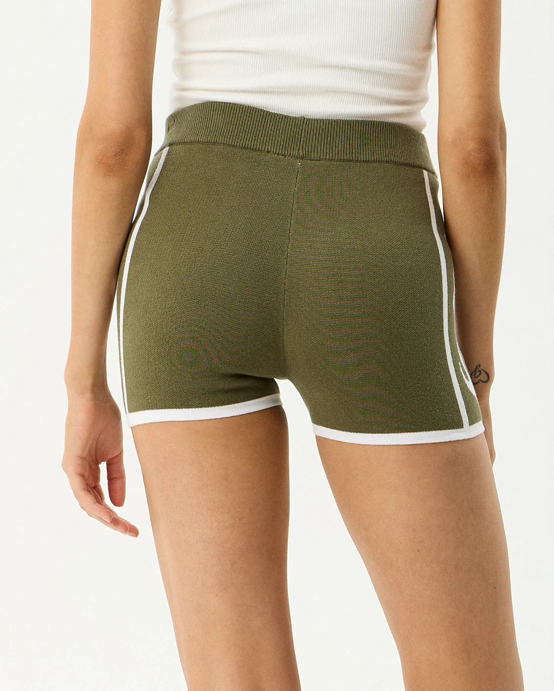 Blaze - Knit Short - Deep Olive by Afends - view 5