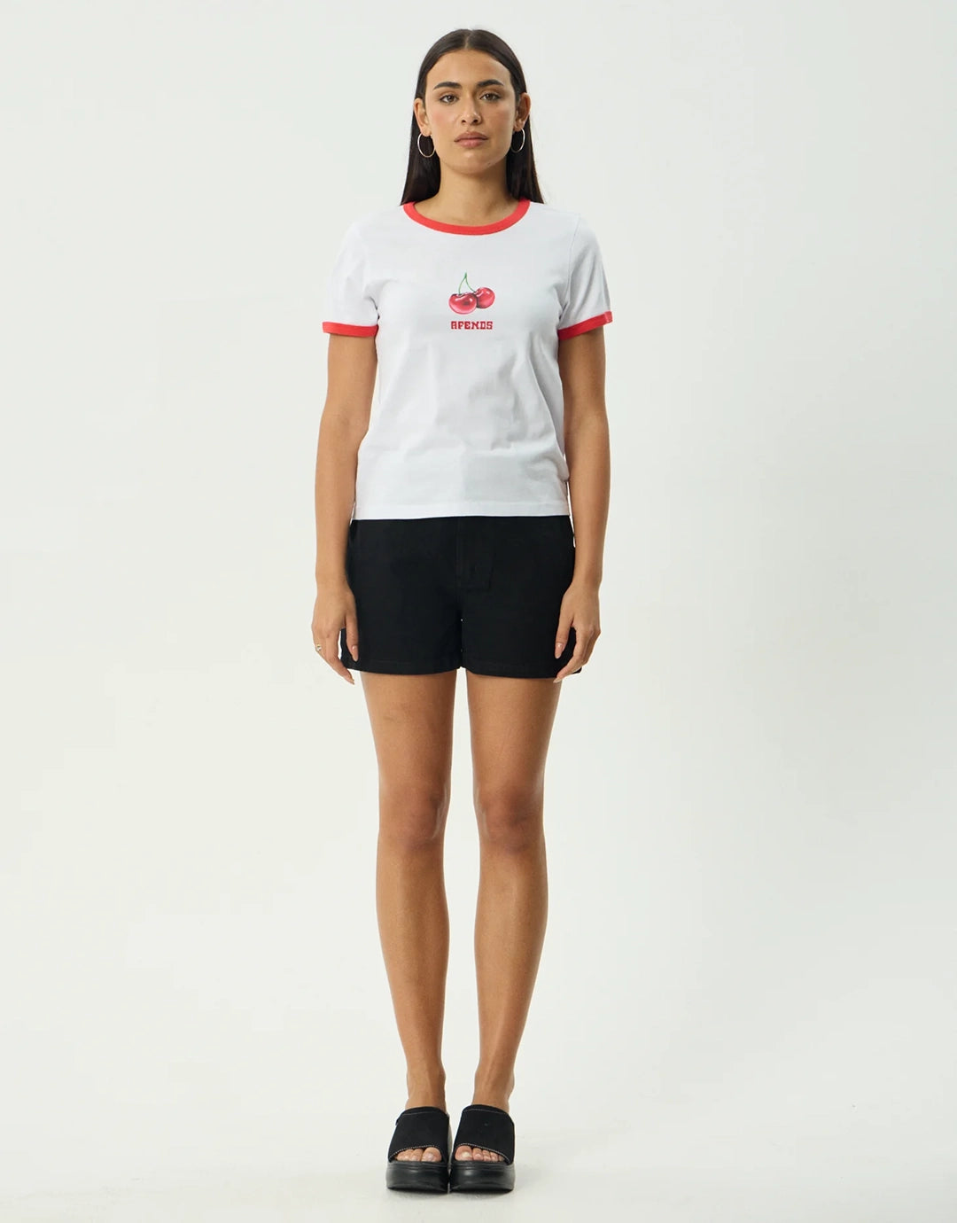 Abiza Ringer T-Shirt - White