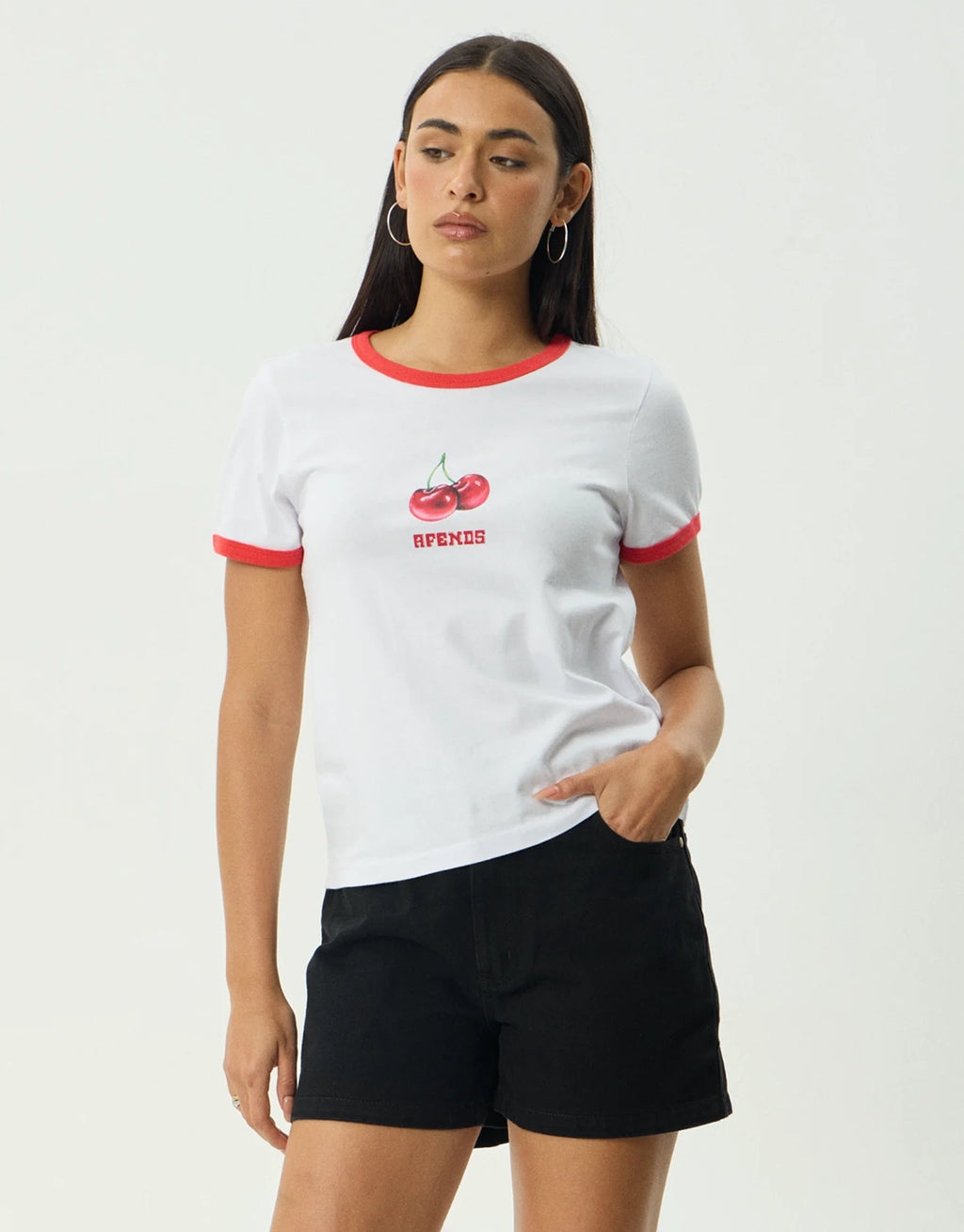 Abiza Ringer T-Shirt - White