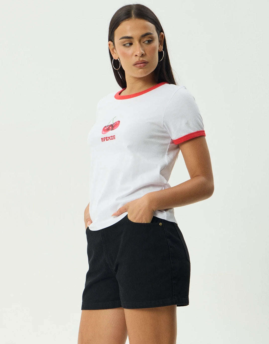 Abiza Ringer T-Shirt - White