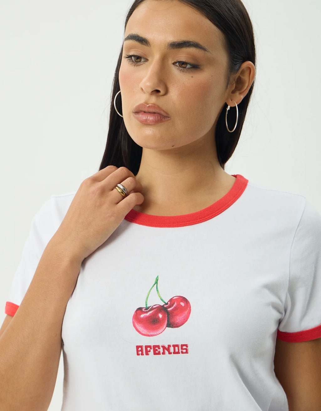 Abiza Ringer T-Shirt - White