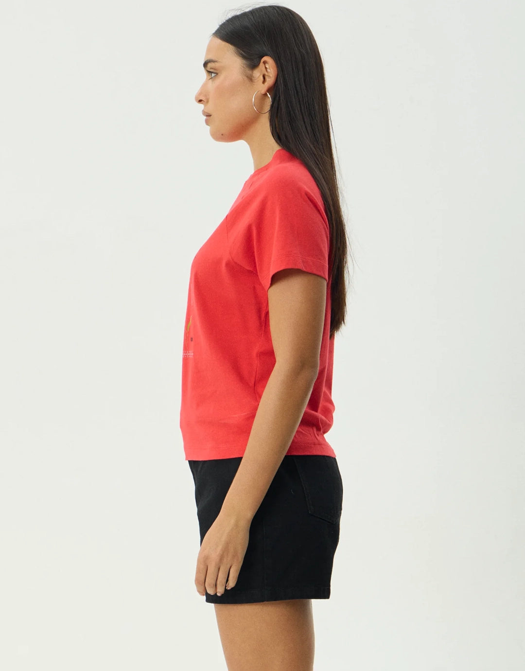 Amalfi Raglan T-Shirt - Tomato