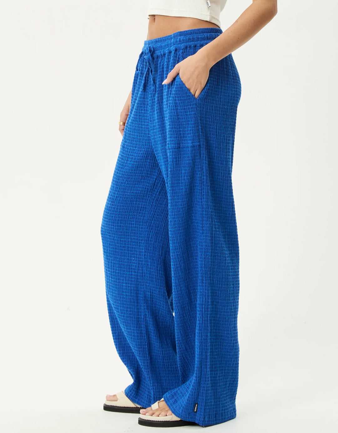 Marina Seersucker Pant - Marina