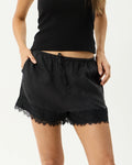 Sinclair - Cupro Short - Black by Afends