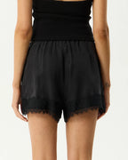 Sinclair - Cupro Short - Black by Afends - view 7