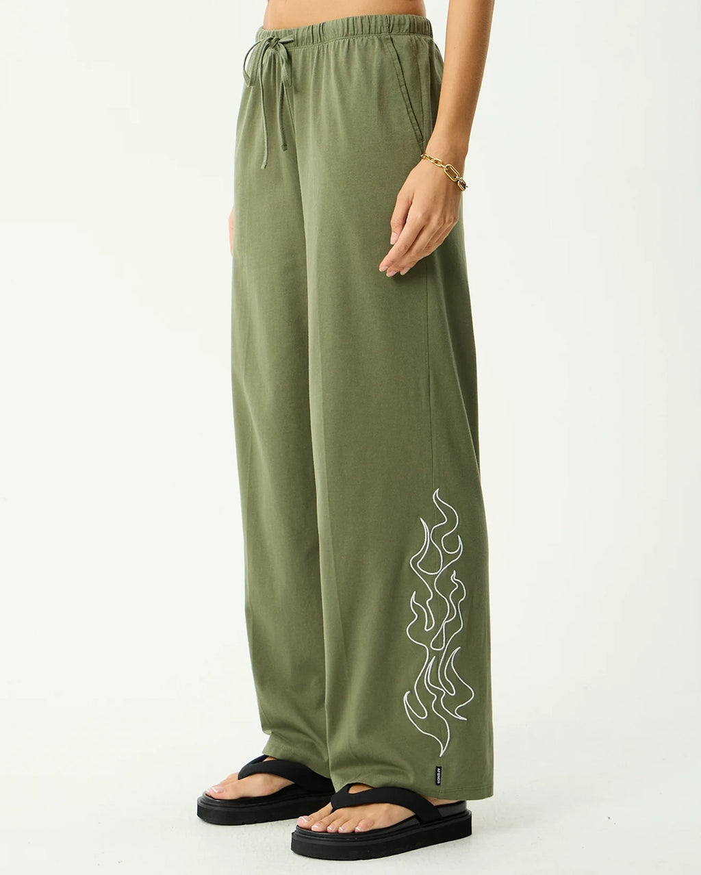 Dirts - Jersey Pant - Deep Olive by Afends