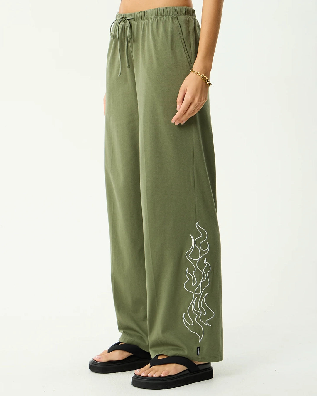 Dirts - Jersey Pant - Deep Olive by Afends