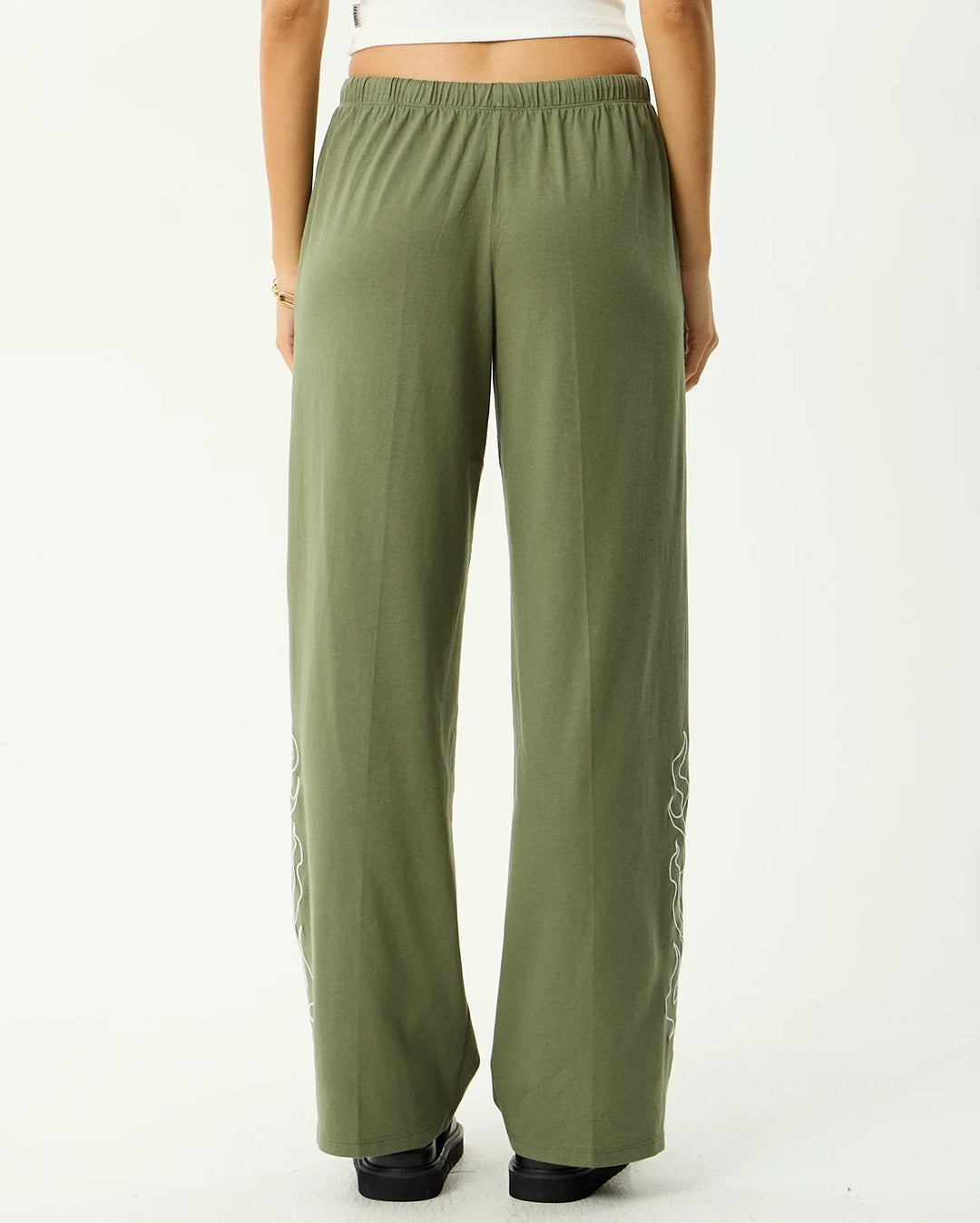 Dirts - Jersey Pant - Deep Olive by Afends - view 5