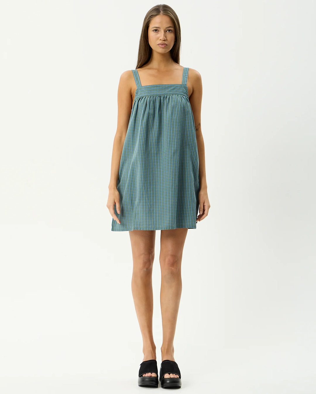 Voyager - Mini Dress - Deep Olive Voyager by Afends - view 2