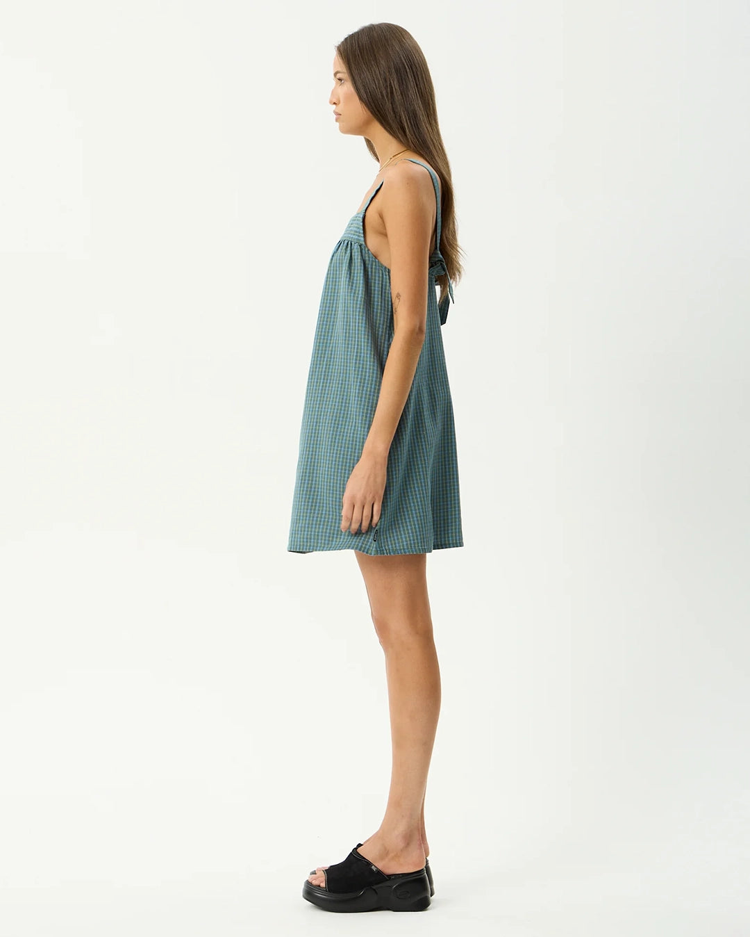 Voyager - Mini Dress - Deep Olive Voyager by Afends - view 4