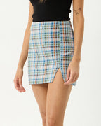 Amelie Check - Mini Skirt - Multi by Afends - view 4