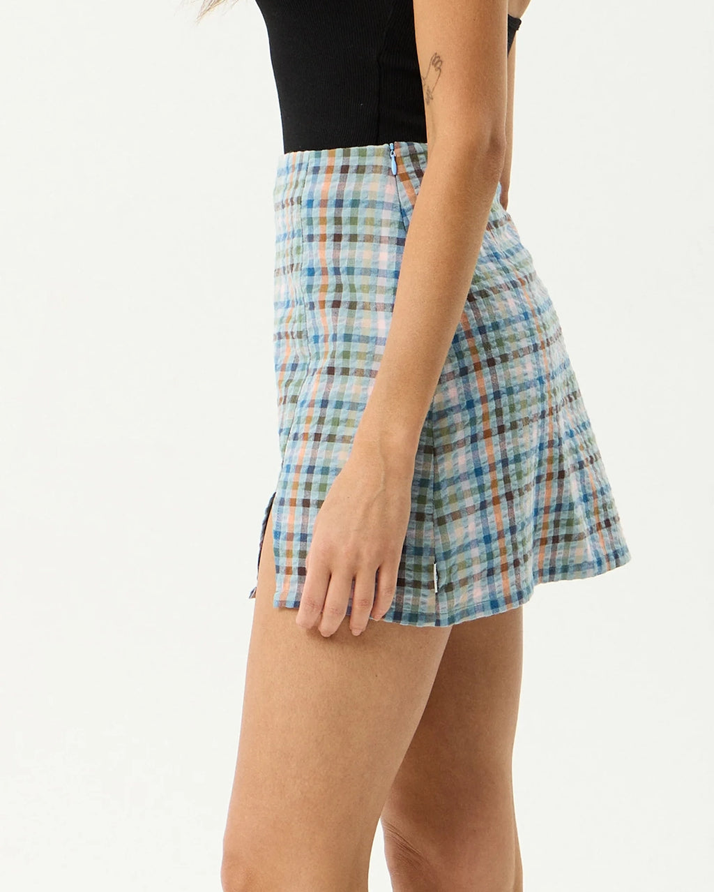 Amelie Check - Mini Skirt - Multi