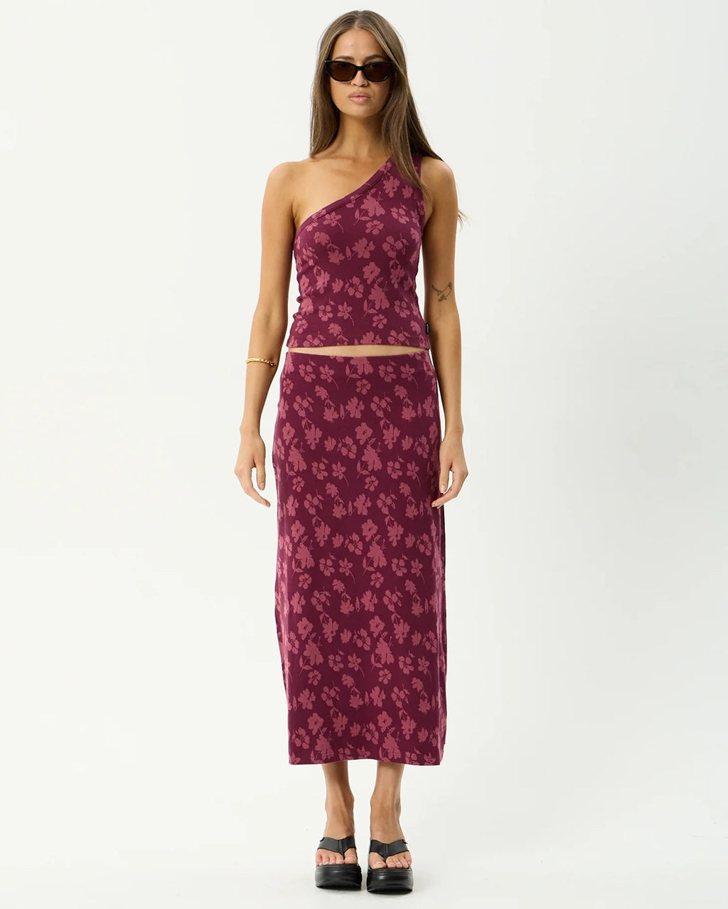 Marin - Midi Skirt - Port