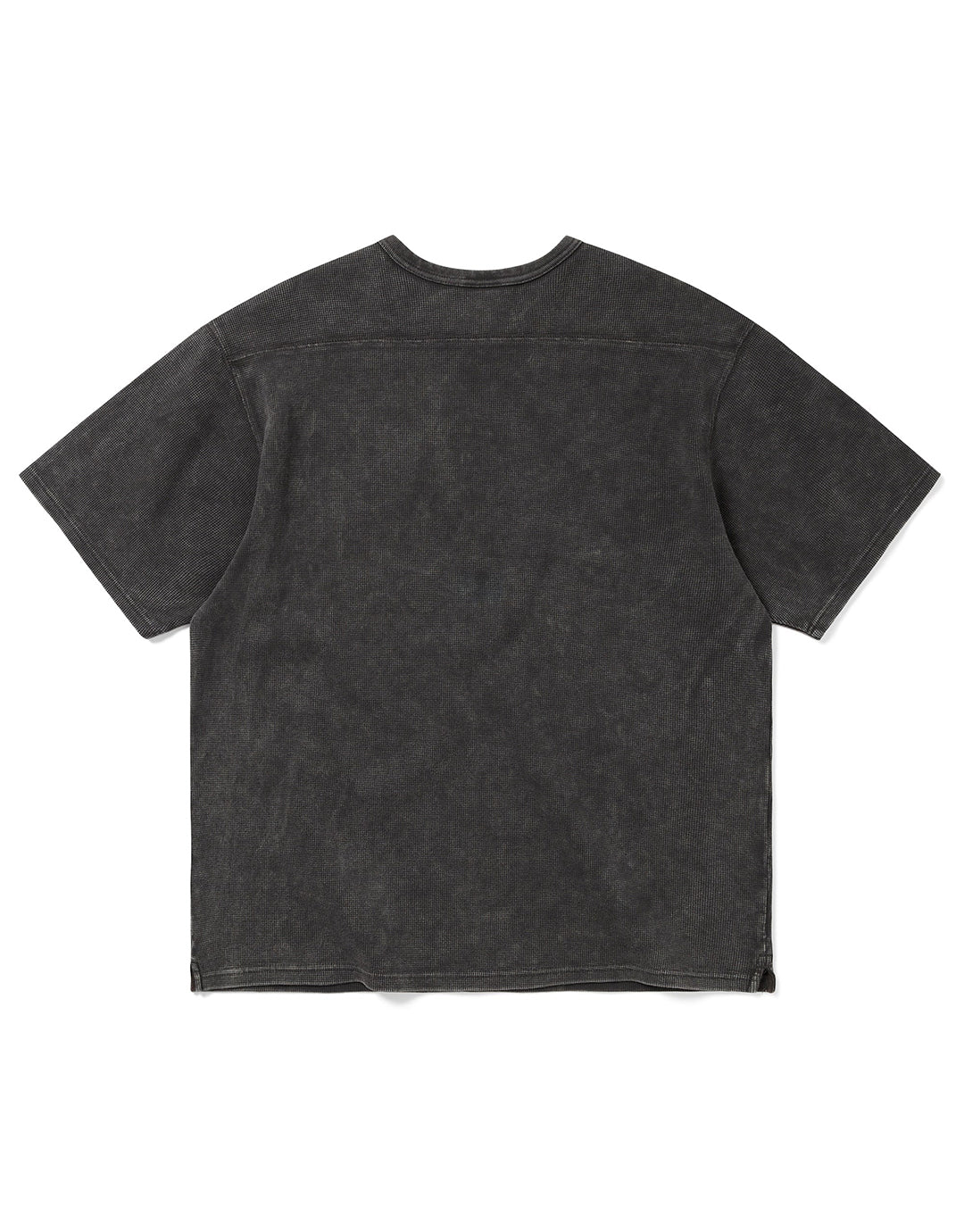 Waffle Rugby Tee - Charcoal