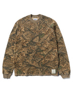 Waffle Long Sleeve Top - Forest Camo by Butter Goods