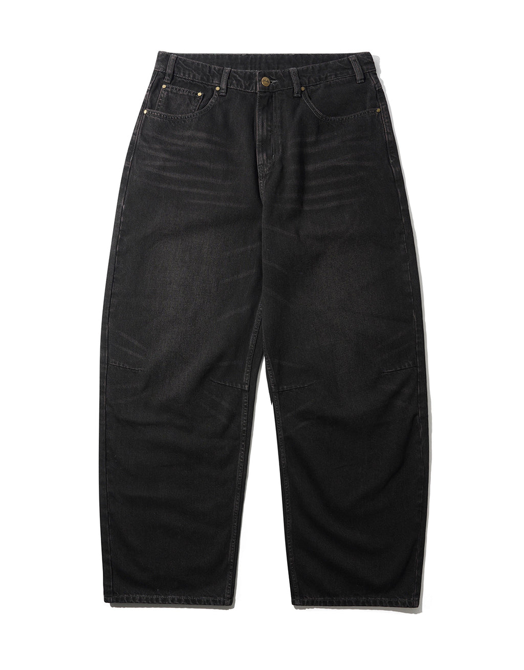 Wide Cut Denim Jeans - Tinted Black by Butter Goods