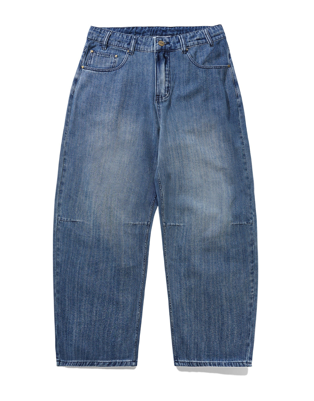 Wide Cut Denim Jeans - Vertical Stripe by Butter Goods - view 3
