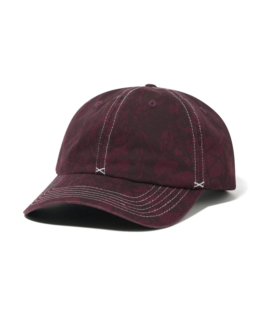 Woods Camo 6 Panel Cap - Rust