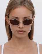 Yuki Sunglasses - Coffee by Lu Goldie - view 5