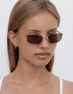Yuki Sunglasses - Coffee by Lu Goldie - view 2