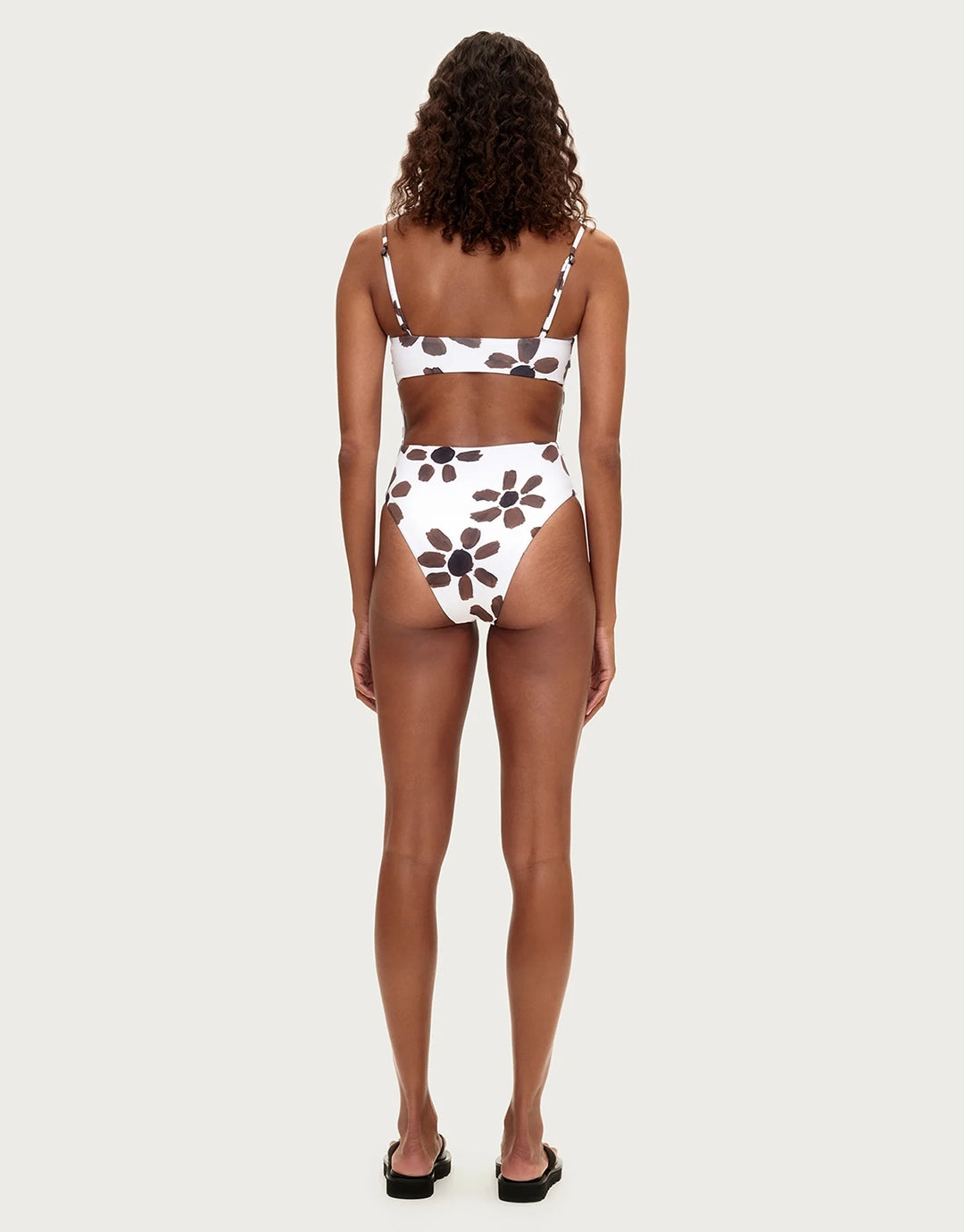Zulu and Zephyr One Piece - Chocolate Flower | Wally NZ
