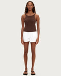 Textured Knit Tank - Chocolate by Zulu and Zephyr