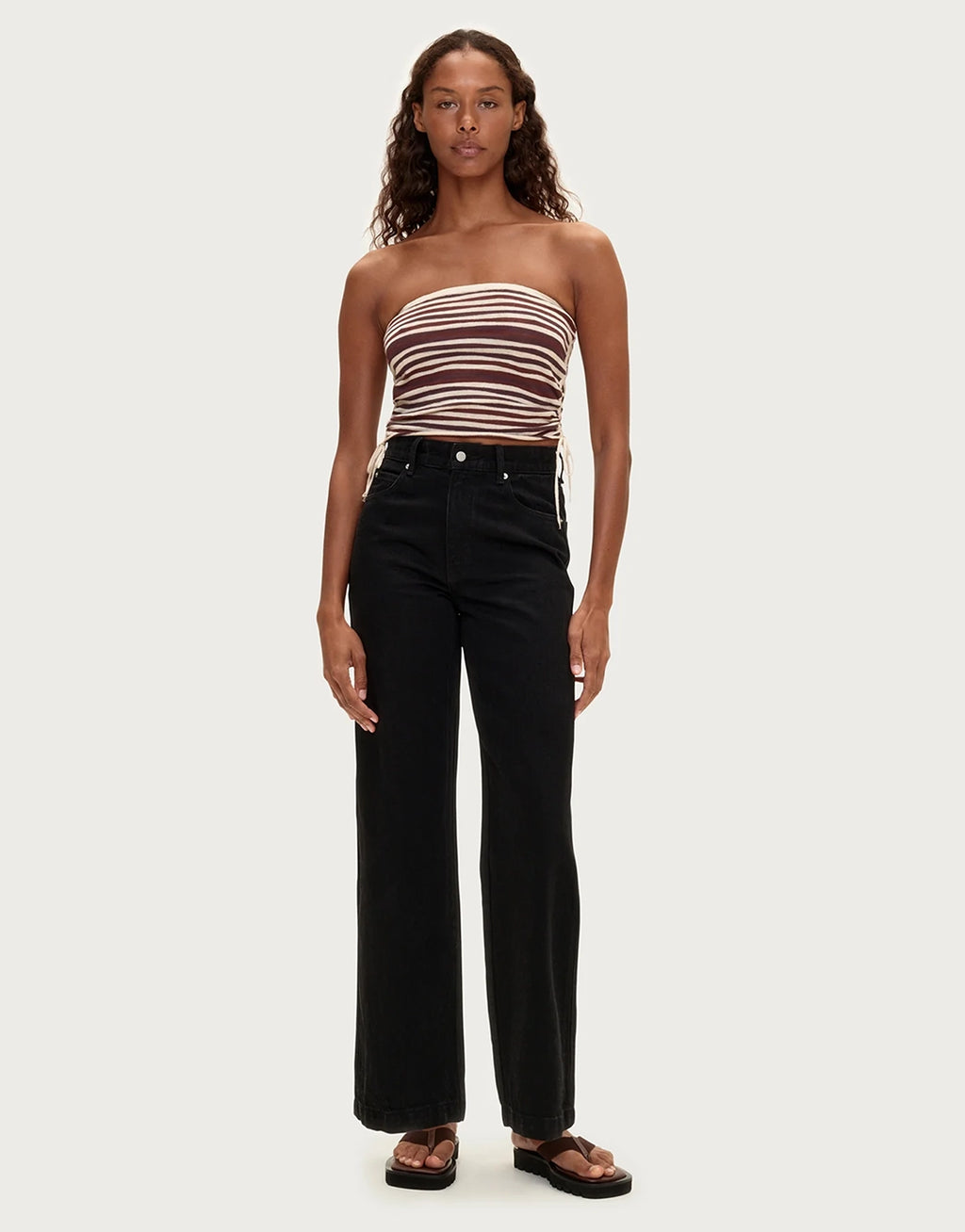 Mid Rise Jean - Black