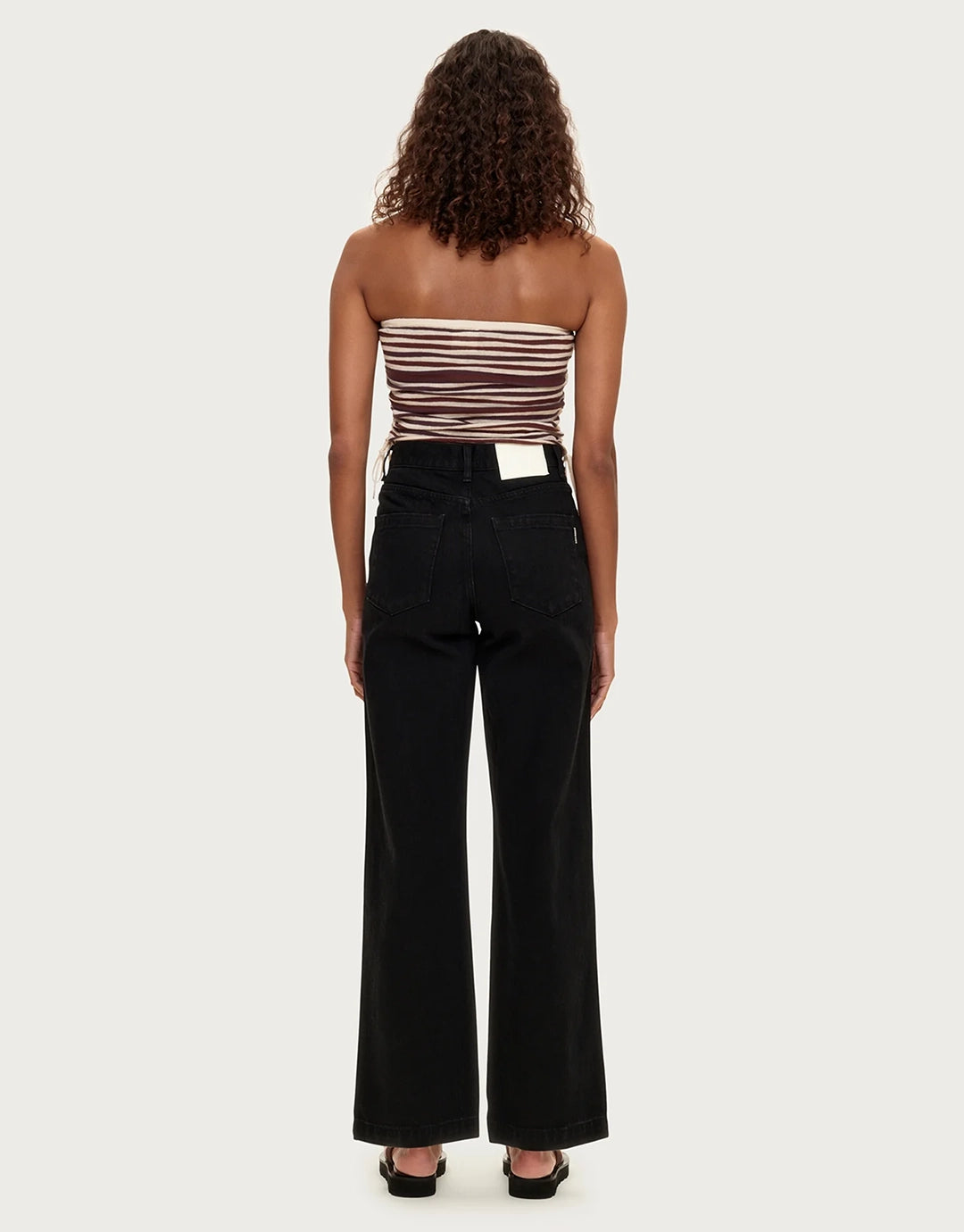 Mid Rise Jean - Black