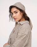 Cotton Silk Scarf - Natural Spot by Zulu and Zephyr